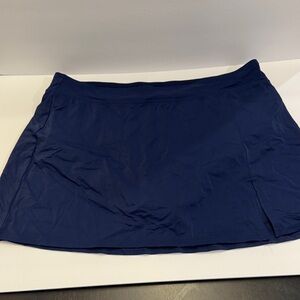 Navy Blue Women's Swim Skirt